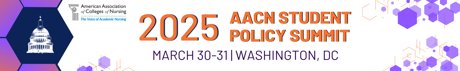 American association of colleges of nursing | 2025 AACN Student Policy Summit | March 24-25, 2025 | Washington, DC