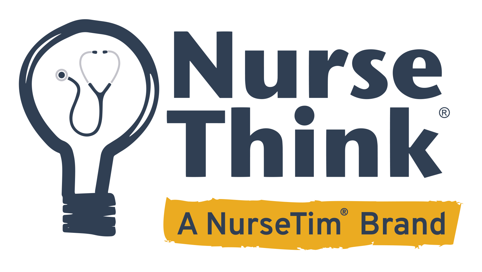 NurseThink: A NurseTim Brand logo